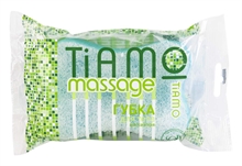 Губка для тела TIAMO Massage "Комфорт" поролон+массаж